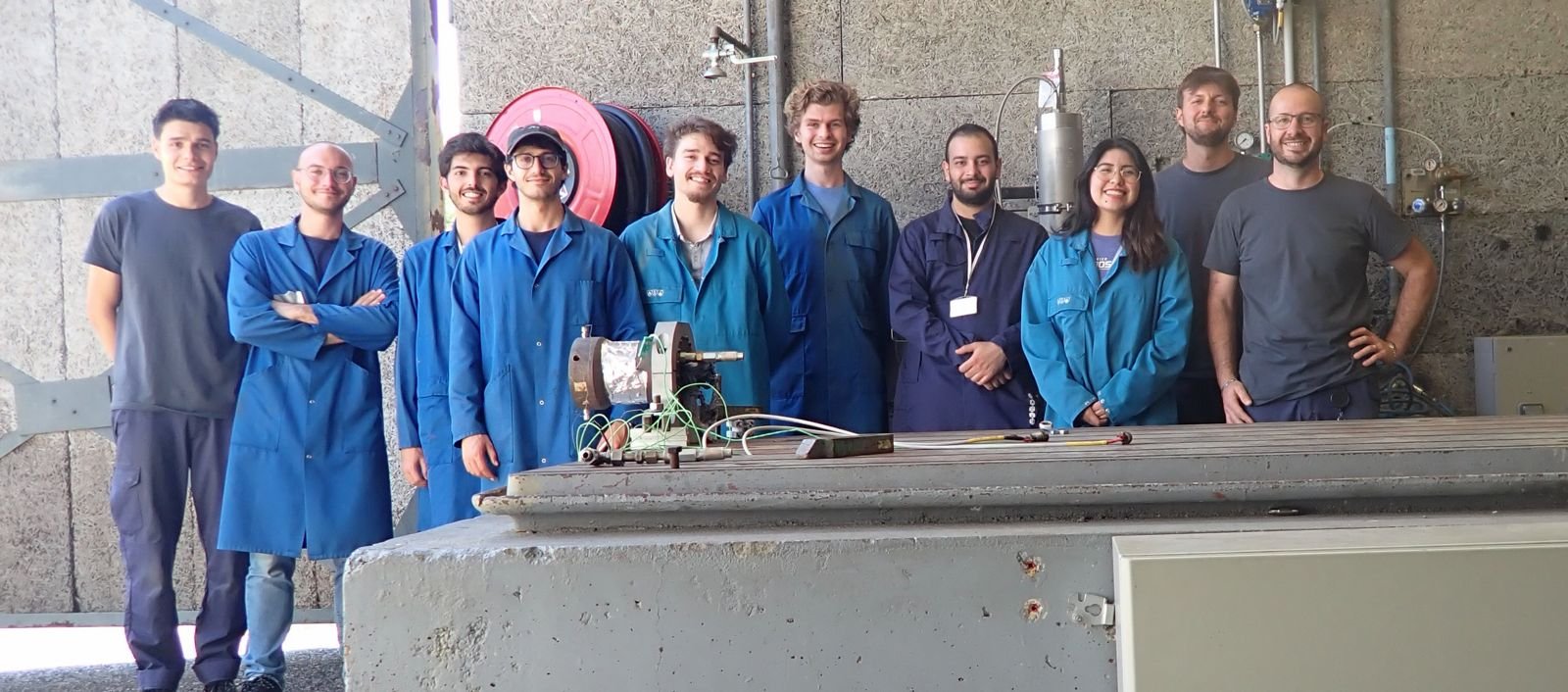 The Æther team at a test campaign